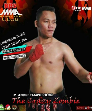 Malam Ini Figther Riau Andre Hadapi Figther Asal Semarang di One Pride MMA