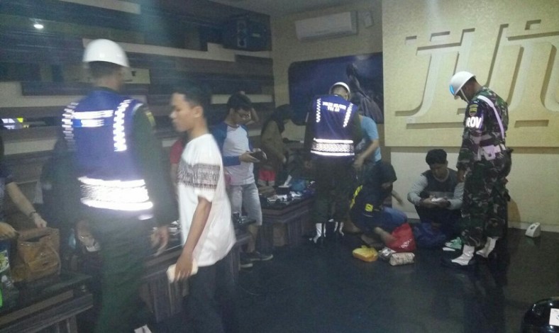 Razia Tempat Hiburan Malam, TNI AD Temukan 5 Pengguna Narkoba di Pekanbaru