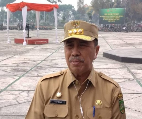 Gubernur Syamsuar Serahkan Kasus Plt Bupati Bengkalis ke Polda Riau