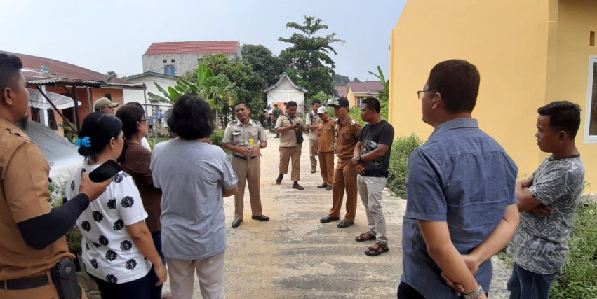 Anggota DPRD Pelalawan Monang Pasaribu Mediasi Sengketa Lahan Warga dengan Developer