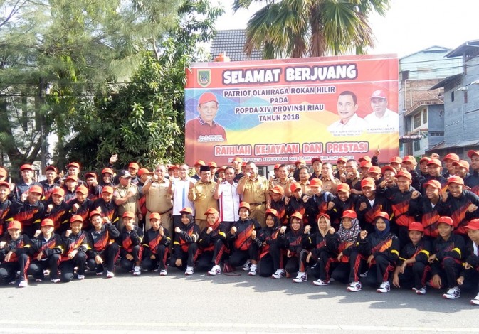 Lepas 74 Atlet ke Popda Riau, Jamiludin: Tidak Mesti Juara