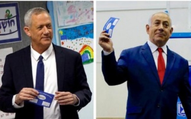 Netanyahu dan Gantz Saling Klaim Menang Pemilu Israel