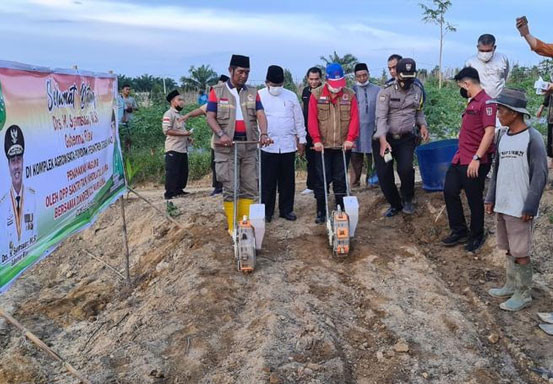 Pemprov Riau, MUI Hingga LAM Pekanbaru Dukung Program Ketahanan Pangan SantaNU