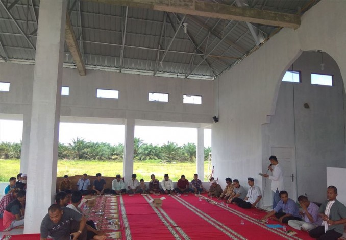 Warga Perumahan Sadira Green Village Terima Masjid dari Pengembang
