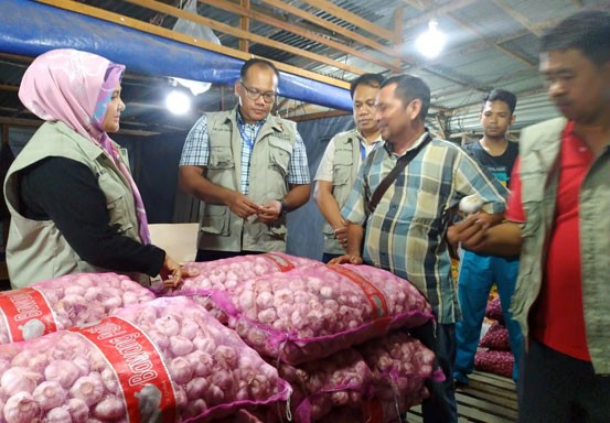 Satgas Pangan Riau Sidak Pasar Induk AKAP