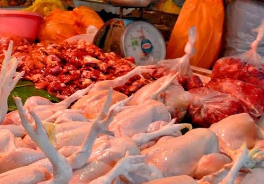 Lebaran Usai, Harga Daging Ayam dan Sapi di Pekanbaru masih Tinggi