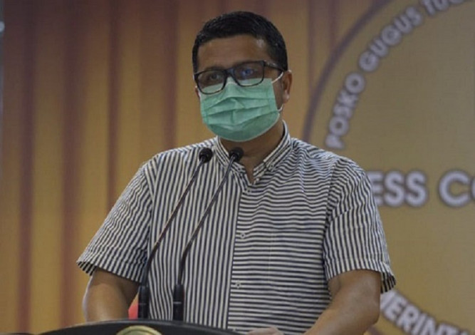 Pemeriksan Sampel Tinggi, Satgas Klaim Kasus Covid-19 di Riau Turun