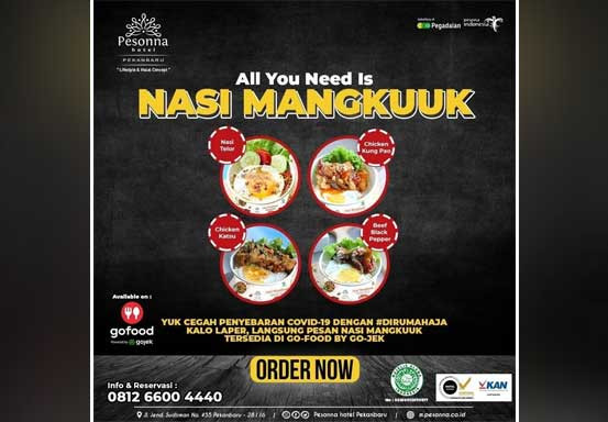 Nasi Mangkuk, Makanan Kekinian dari Pesona Hotel Pekanbaru