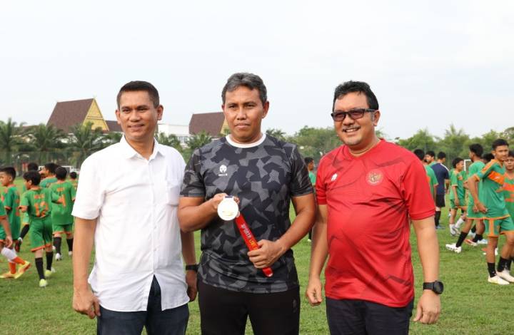 Pelatih Timnas Indonesia Piala Dunia U-17 Kagumi Pembinaan SSB PTPN V