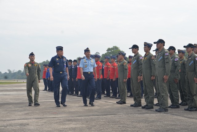 Wakasau dan RTAF Chief of Air Staf Tutup Latma Elang Thainesia