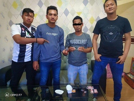 Polsek Bangko Ringkus Pemilik 8 Paket Sabu-sabu