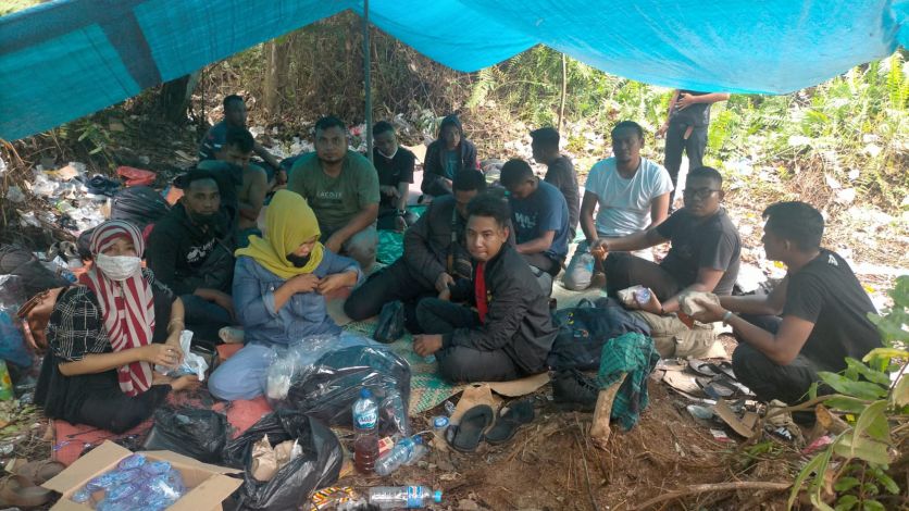 Hendak ke Malaysia Diam-diam, 58 Pekerja Imigran Indonesia dan Imigran Ilegal Diamankan Petugas