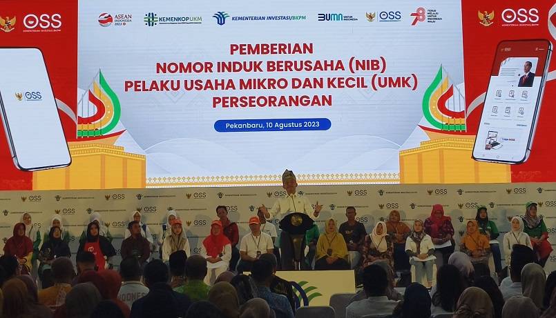 Sebut-sebut Warna Golkar di Hadapan Ratusan Pelaku UKM di Riau, Ini Kata Menteri Bahlil