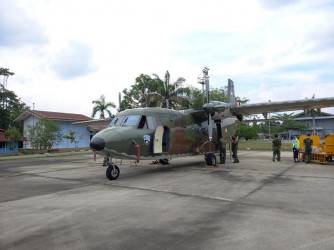 TMC untuk Antisipasi Karhutla Riau masih Menunggu Pesawat Cassa