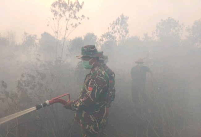 Satgas Karhutla Riau Minta Tambahan Peralatan