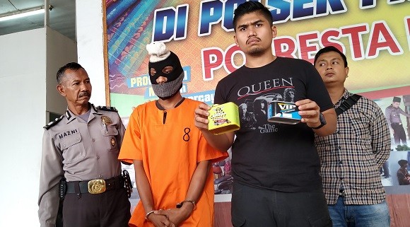 Pengusaha Bus Disiram Soda Api, Polisi Bekuk Seorang Pelaku di Medan