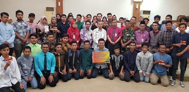 29 Mahasiswa Riau Terima Bantuan Beasiswa CSR BRK Kuliah di 11 Negara