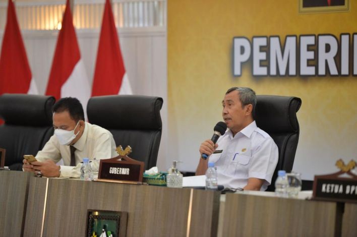 Masih Ada 67 Pasien Covid-19 di Riau, Gubernur Minta Daerah Beri Obat Bagus