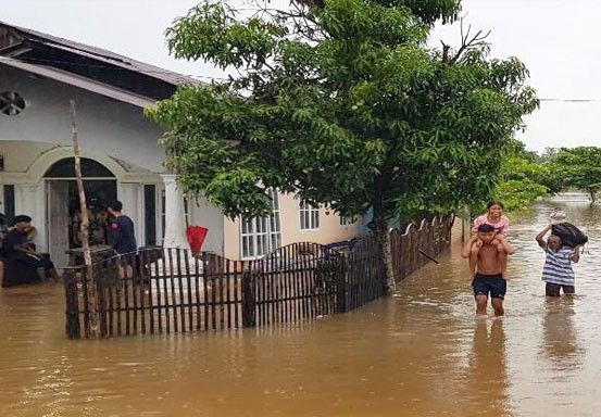 Pemprov Riau Tunggu SK Daerah untuk Penetapan Status Siaga Banjir