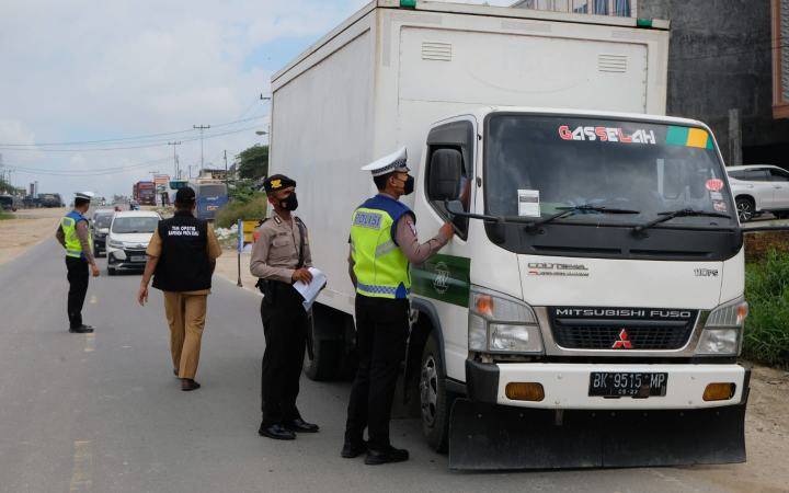 Ratusan Kendaraan di Riau Terjaring Razia Penertiban Pajak Kendaraan Bermotor