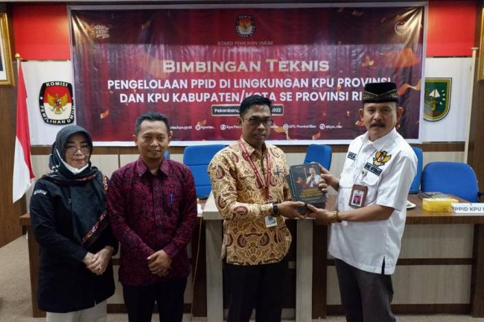 Bimtek PPID, KPU Riau Ingin Perkuat SDM Layanan Informasi