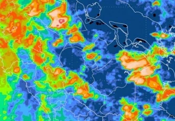 Hujan akan Guyur Seluruh Riau dari Siang hingga Dini Hari
