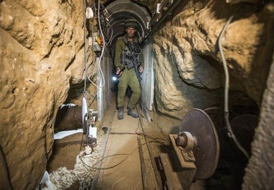 Israel Buat Dinding Besi Cegah Terowongan Hamas di Sekitar Gaza