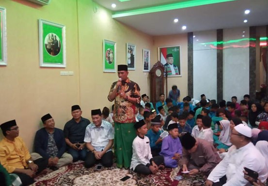 Syukuran Pelantikan Wakapolri, PWNU Riau Gelar Doa Bersama 500 Anak Yatim