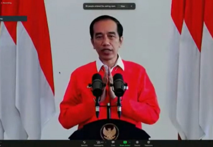 Jokowi Ajak Kader PDIP Rancang Target Indonesia 100 Tahun