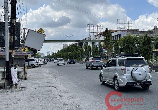 Pembangunan JPO Jalan Tuanku Tambusai Hanya Bermodal PKS, Ternyata Investor Dapat Kompensasi Iklan