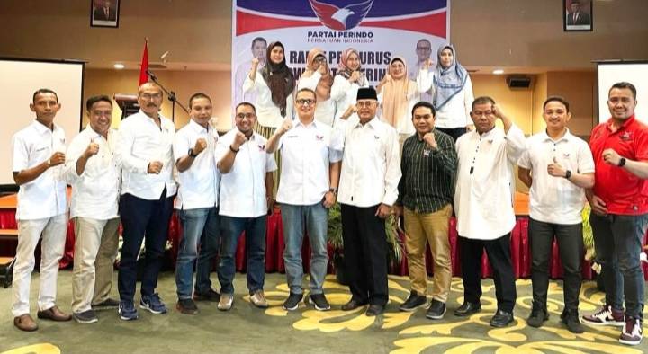 Komposisi Pengurus Baru, Perindo Riau Gerak Cepat Konsolidasi Jelang Pemilu, Ini Targetnya..