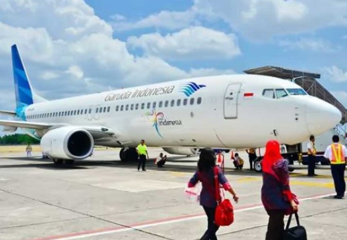 Garuda Indonesia Lirik Kembali Rute Pekanbaru-Padang