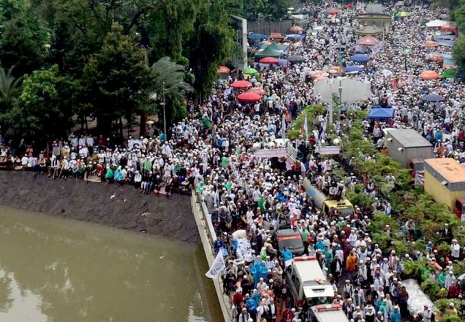 Istiqlal tak Lagi Mampu Tampung Massa Aksi 112