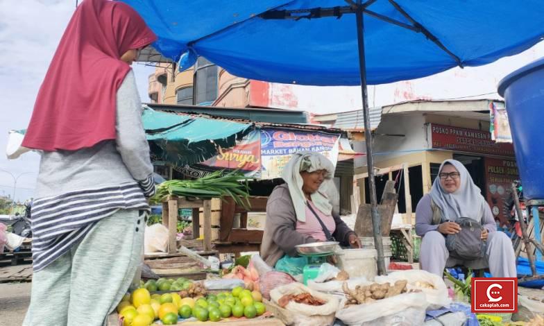 Jelang Kedatangan Wamendag, Aktivitas Pasar Cik Puan Berjalan Normal