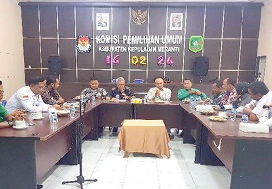 Silaturrahmi ke KPU, Syamsurizal Bahas Penambahan Dapil di Meranti