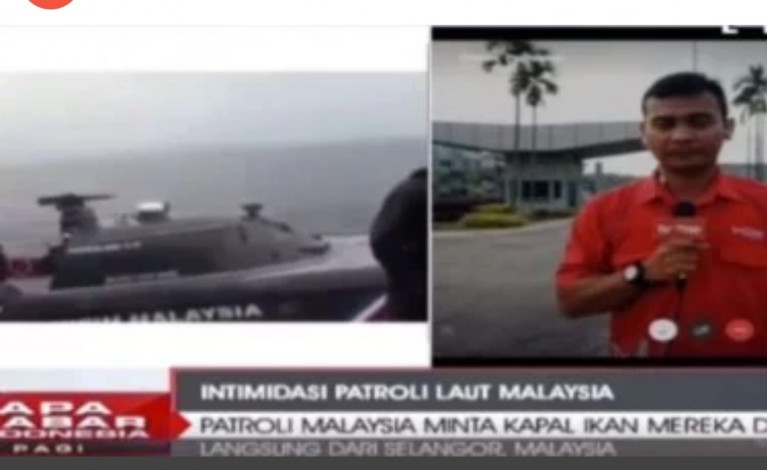 Berani-beraninya Patroli Malaysia Kejar Kapal KKP di Perairan Belawan