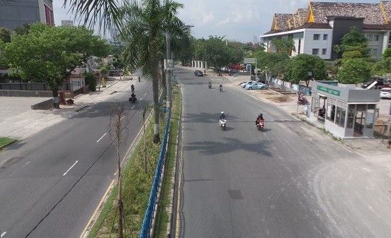 Jalanan di Kota Pekanbaru Terpantau Sepi