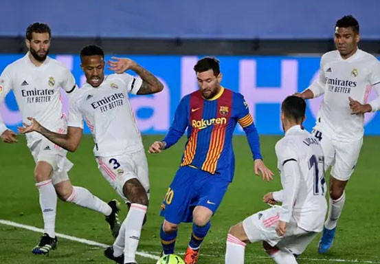 Real Madrid Pecundangi Barcelona, Lionel Messi Tak Berkutik
