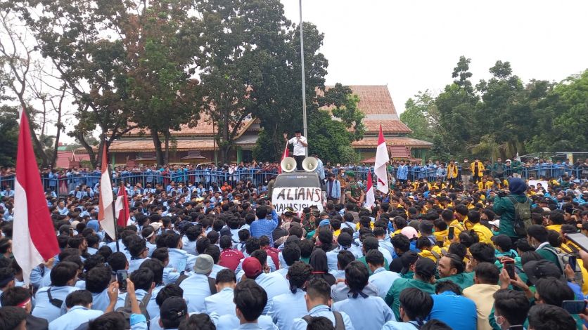 DPRD Riau Janji akan Teruskan Aspirasi Mahasiswa