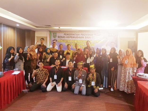 30 Pengusaha Muda Binaan Dispora Riau Curi Ilmu Ketum HIPMI