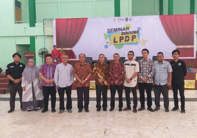 Mata Garuda Riau dan Himplan UIR Adakan Seminar LPDP
