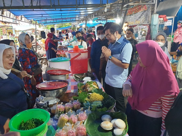 Turun ke Pasar Central, Ginda Cek Stabilitas Pangan Hingga Pantau Aktivitas Bazar Ramadan