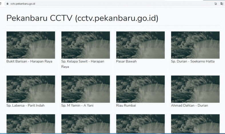 Website CCTV Pemko Pekanbaru Tidak Bisa Diakses, Tanggung Jawab Siapa?