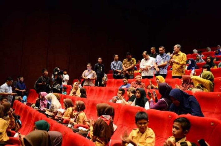 Rekomendasikan Nonton Film Iqra My Universe 2, Syamsuar: Agar Orang Riau Pintar