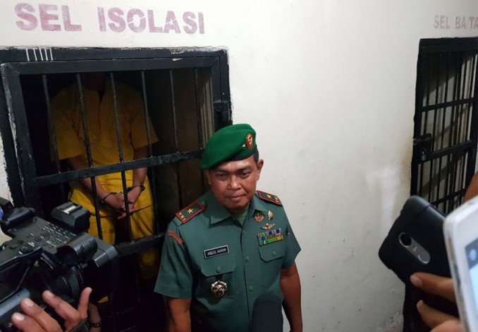 Oknum Tentara Pemukul Anggota Polantas Sudah Ditahan