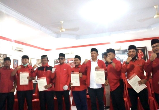 Ini 6 Pasang Kandidat yang Diusung PDI-P Riau di Pilkada Serentak 2020