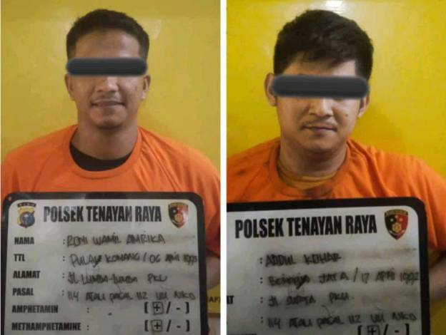 Pengedar Ditangkap Polisi di Pekanbaru, Ternyata Dua Orang Ini Pemasok Sabu ke Kuansing