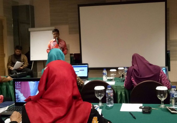 Petakan Capaian Program KKBPK, BKKBN Riau Gelar Pelatihan Devinfo