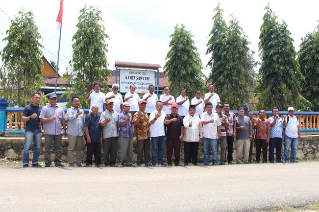 PTPN V Remajakan 914 Hektare Sawit Rakyat di Rohil