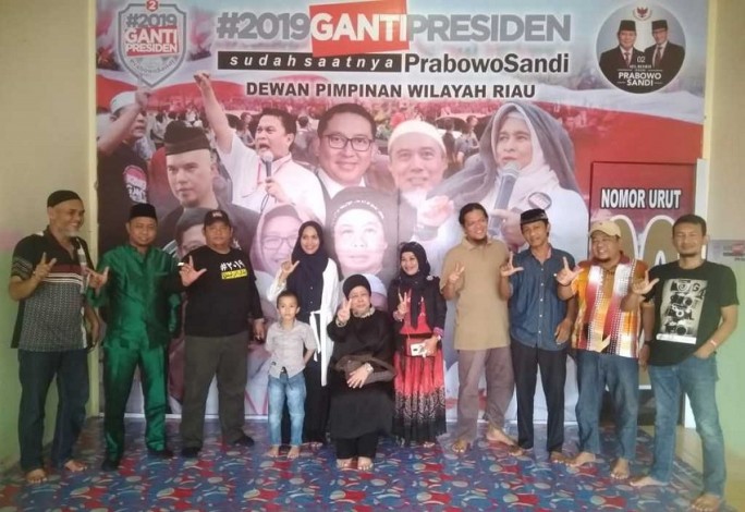 Relawan Ganti Presiden Riau Terbentuk, Besok akan Surati Bawaslu